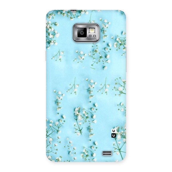White Lily Design Back Case for Galaxy S2