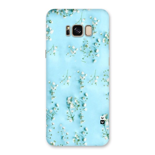 White Lily Design Back Case for Galaxy S8 Plus