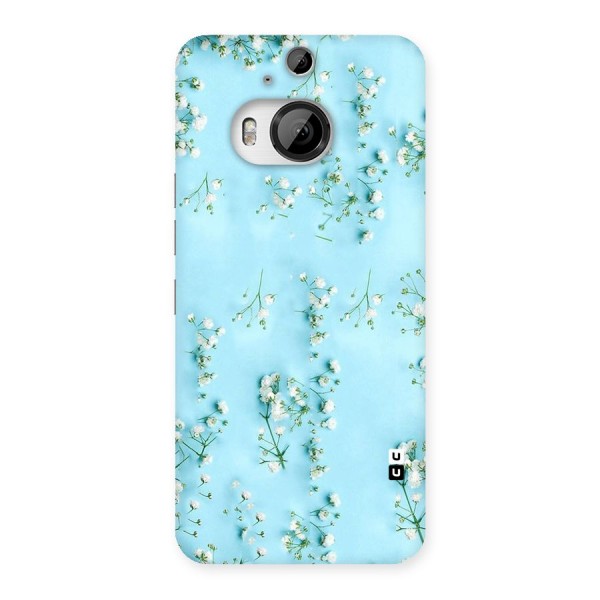 White Lily Design Back Case for HTC One M9 Plus