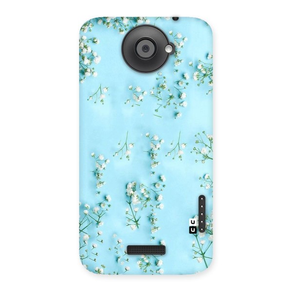 White Lily Design Back Case for HTC One X
