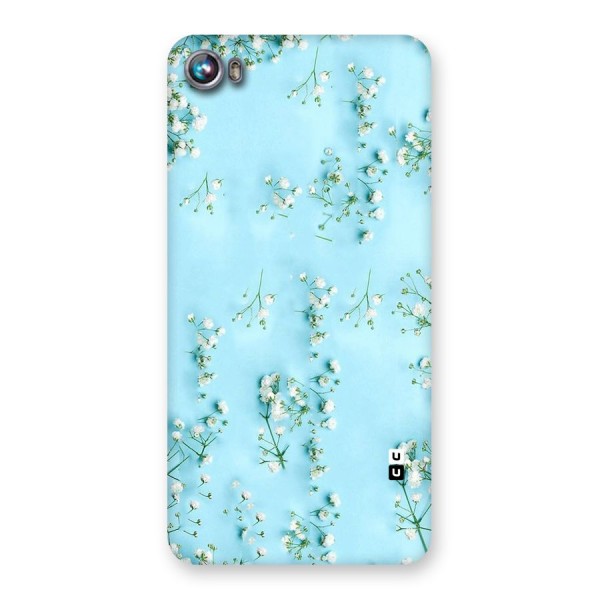 White Lily Design Back Case for Micromax Canvas Fire 4 A107