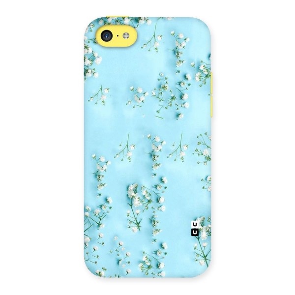White Lily Design Back Case for iPhone 5C