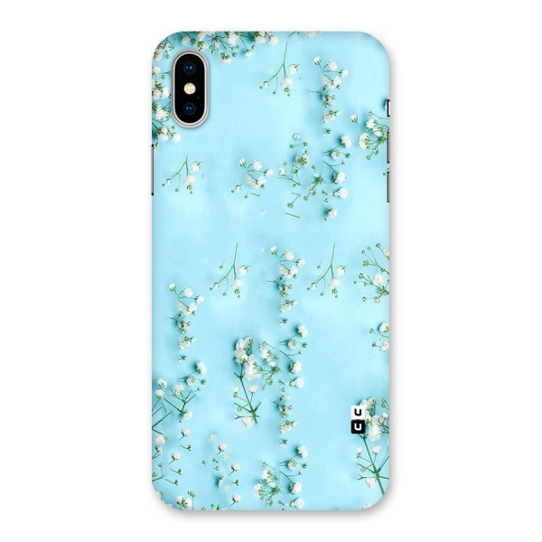 White Lily Design Back Case for iPhone X