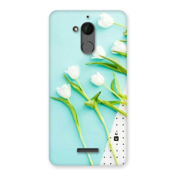 White Tulips Back Case for Coolpad Note 5