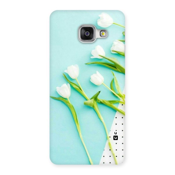 White Tulips Back Case for Galaxy A3 2016