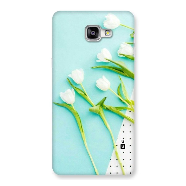 White Tulips Back Case for Galaxy A9