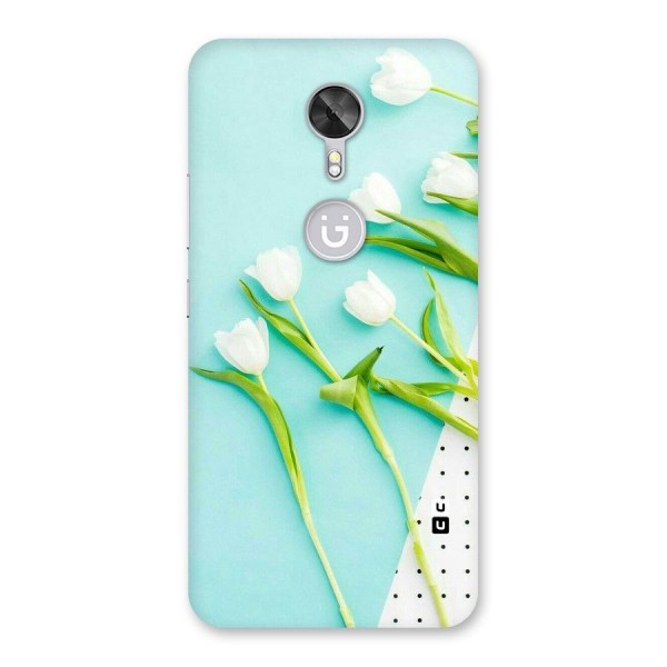 White Tulips Back Case for Gionee A1