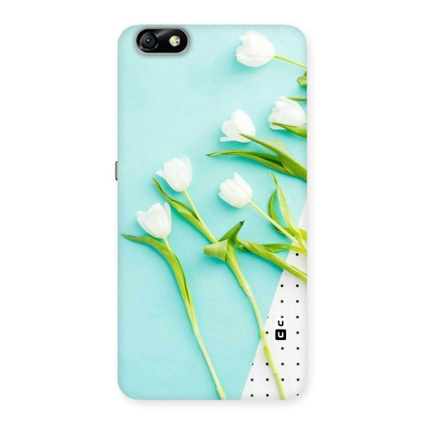 White Tulips Back Case for Honor 4X
