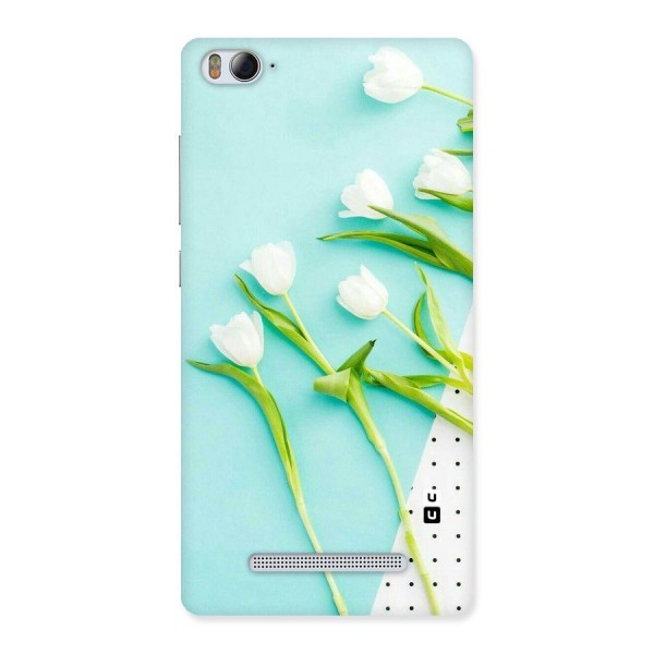 White Tulips Back Case for Xiaomi Mi4i