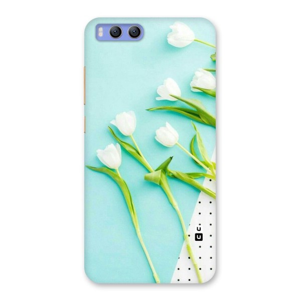 White Tulips Back Case for Xiaomi Mi 6