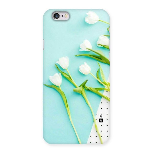 White Tulips Back Case for iPhone 6 6S