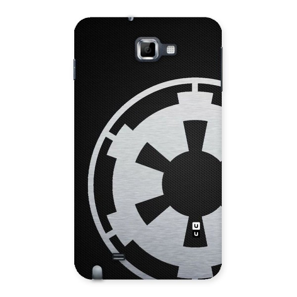 White Wheel Back Case for Galaxy Note