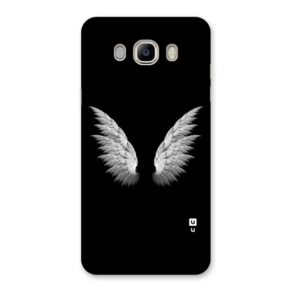 White Wings Back Case for Galaxy On8