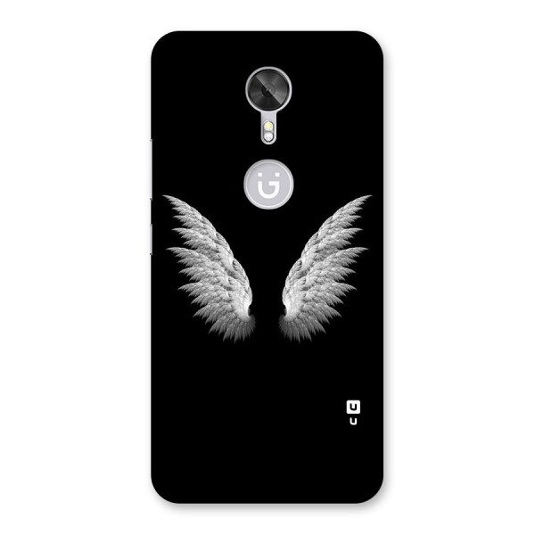 White Wings Back Case for Gionee A1