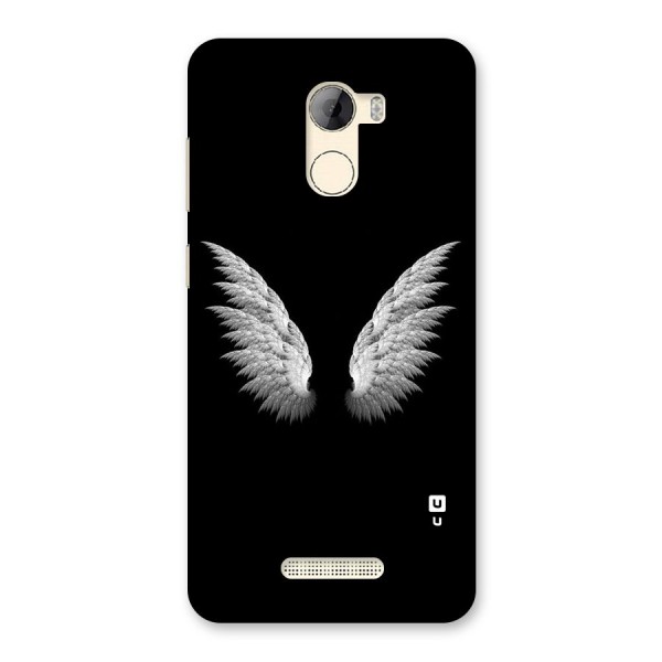White Wings Back Case for Gionee A1 LIte