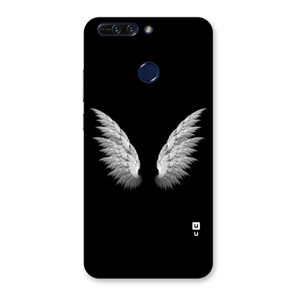 White Wings Back Case for Honor 8 Pro