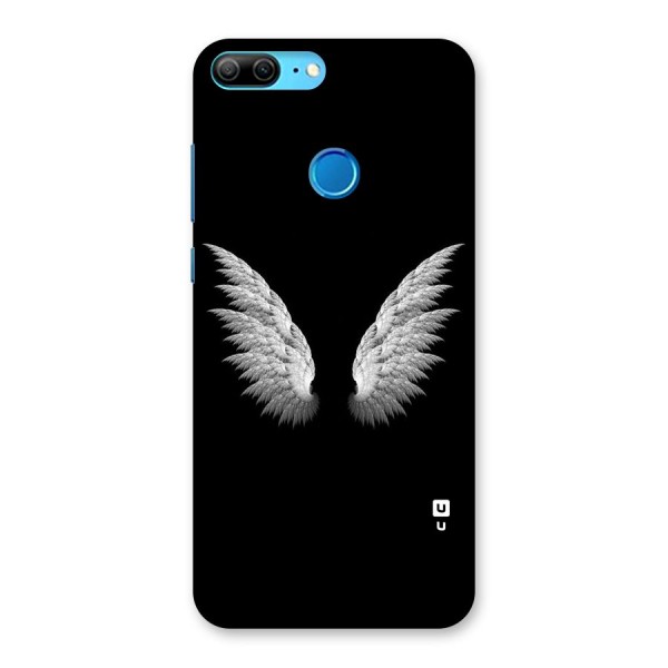 White Wings Back Case for Honor 9 Lite