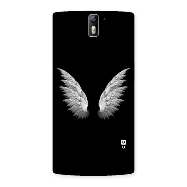 White Wings Back Case for One Plus One