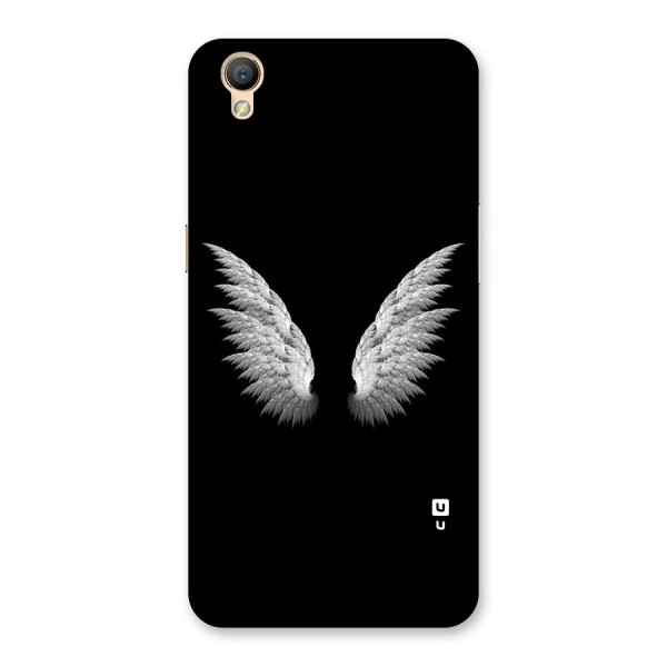 White Wings Back Case for Oppo A37