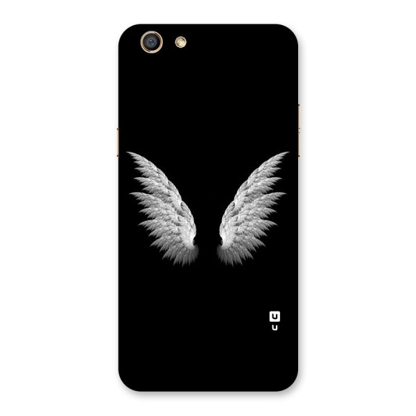 White Wings Back Case for Oppo F3