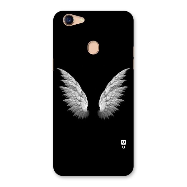 White Wings Back Case for Oppo F5