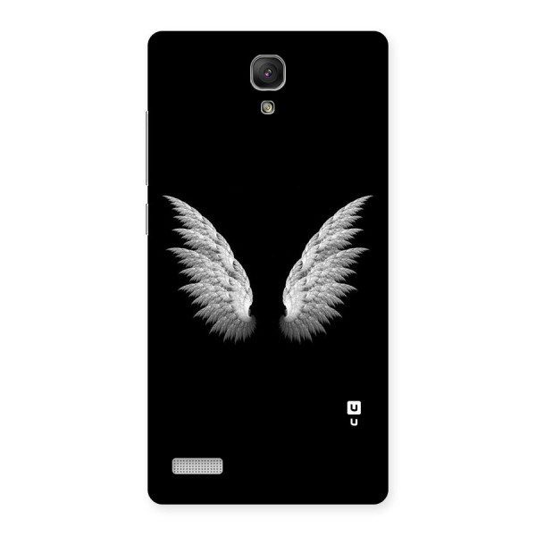 White Wings Back Case for Redmi Note Prime