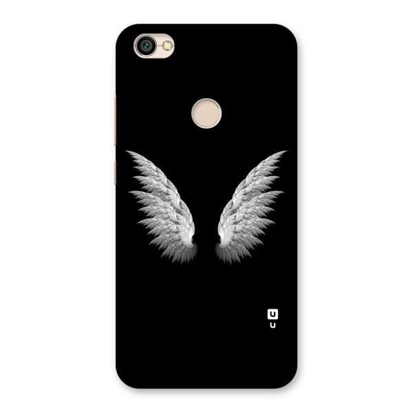 White Wings Back Case for Redmi Y1 2017