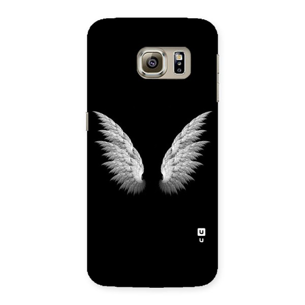 White Wings Back Case for Samsung Galaxy S6 Edge