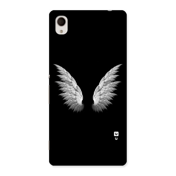 White Wings Back Case for Sony Xperia M4