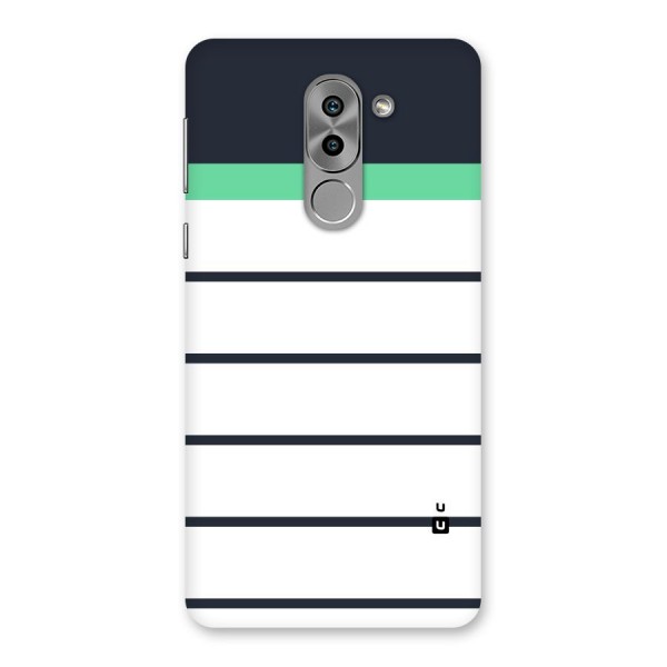 White and Simple Stripes Back Case for Honor 6X