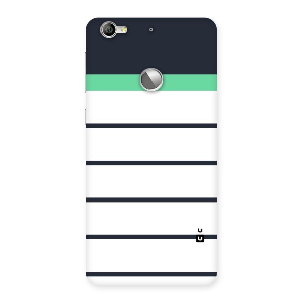 White and Simple Stripes Back Case for LeTV Le 1s