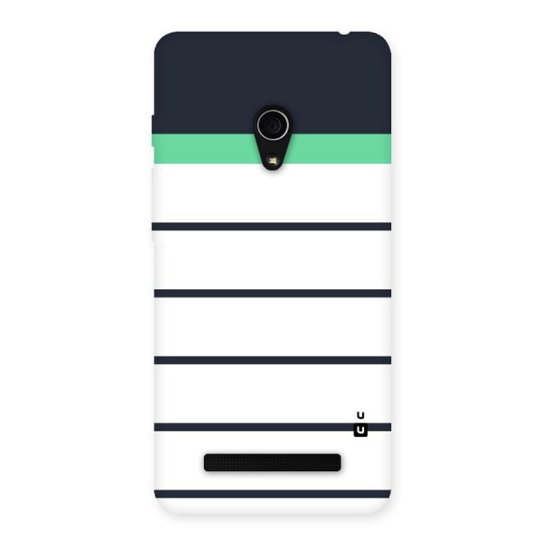 White and Simple Stripes Back Case for Zenfone 5