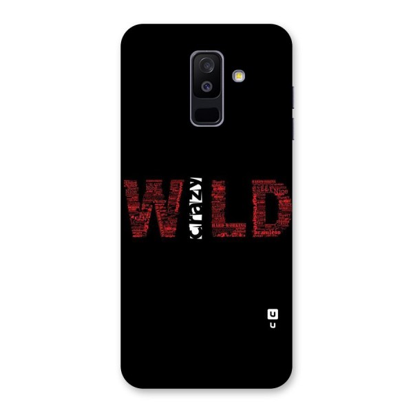 Wild Crazy Back Case for Galaxy A6 Plus