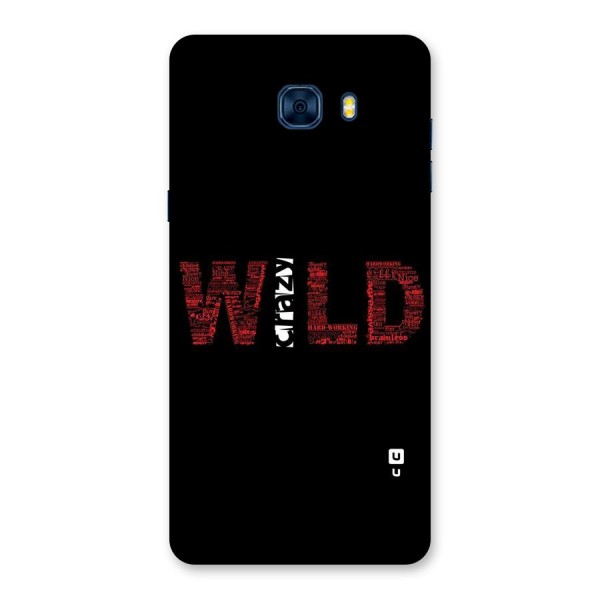 Wild Crazy Back Case for Galaxy C7 Pro