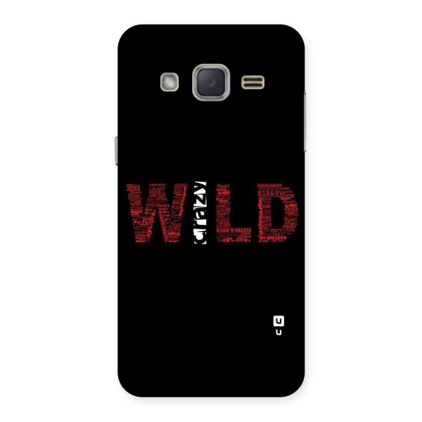 Wild Crazy Back Case for Galaxy J2