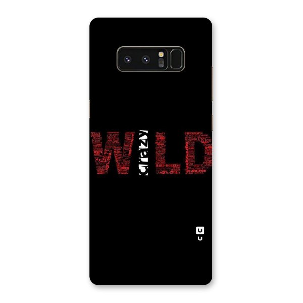 Wild Crazy Back Case for Galaxy Note 8