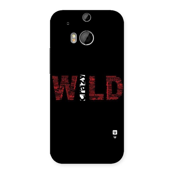 Wild Crazy Back Case for HTC One M8