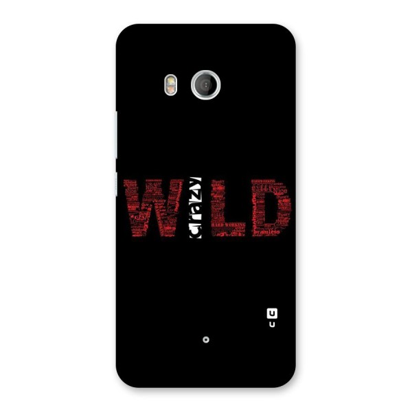 Wild Crazy Back Case for HTC U11