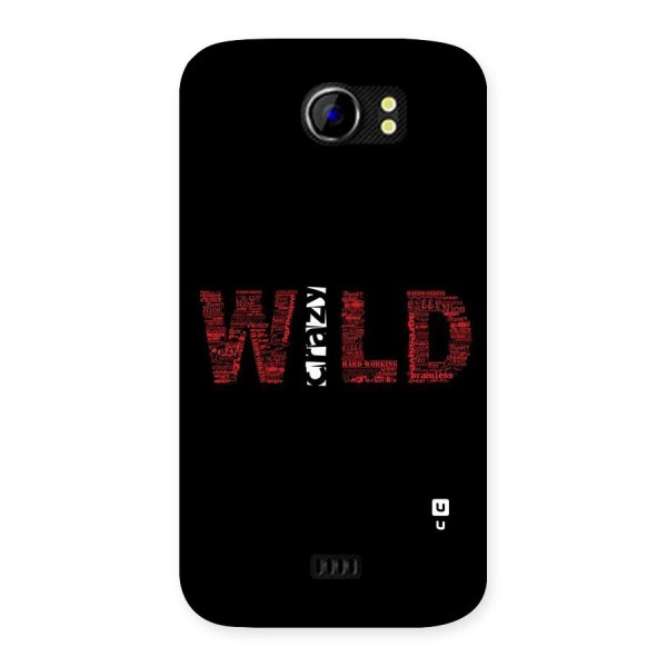 Wild Crazy Back Case for Micromax Canvas 2 A110