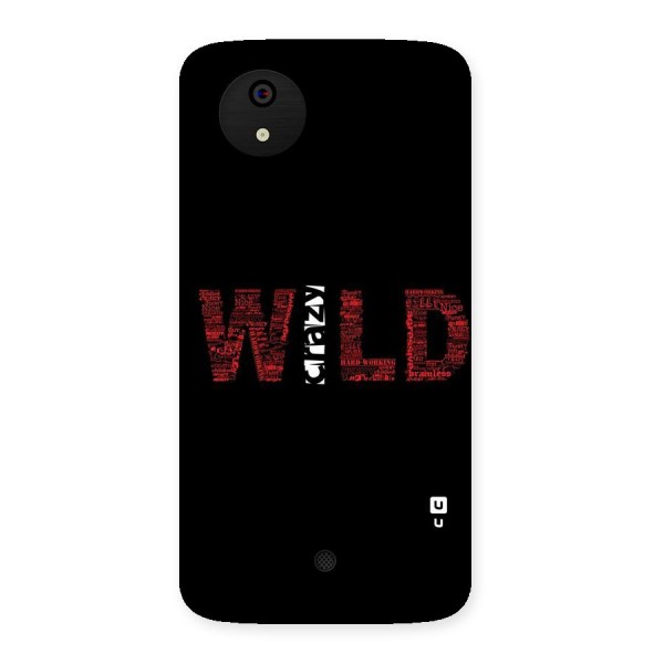 Wild Crazy Back Case for Micromax Canvas A1