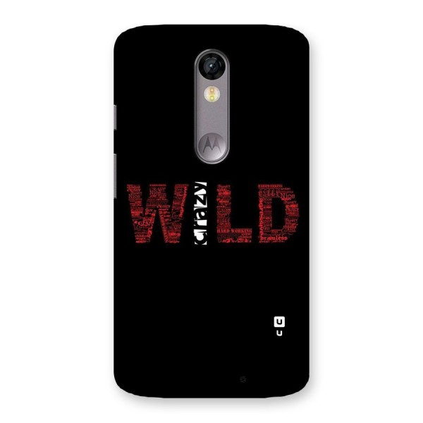 Wild Crazy Back Case for Moto X Force