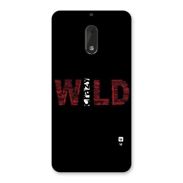 Wild Crazy Back Case for Nokia 6