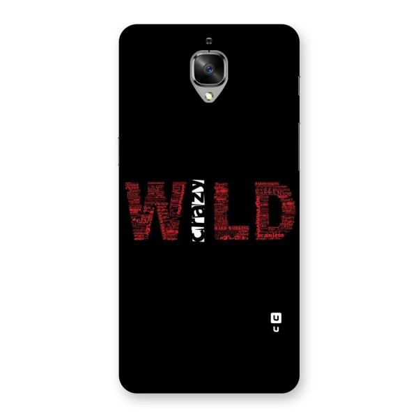 Wild Crazy Back Case for OnePlus 3