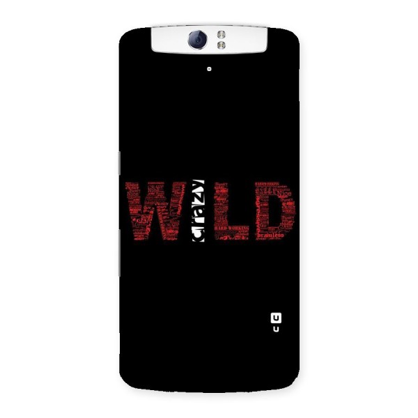 Wild Crazy Back Case for Oppo N1