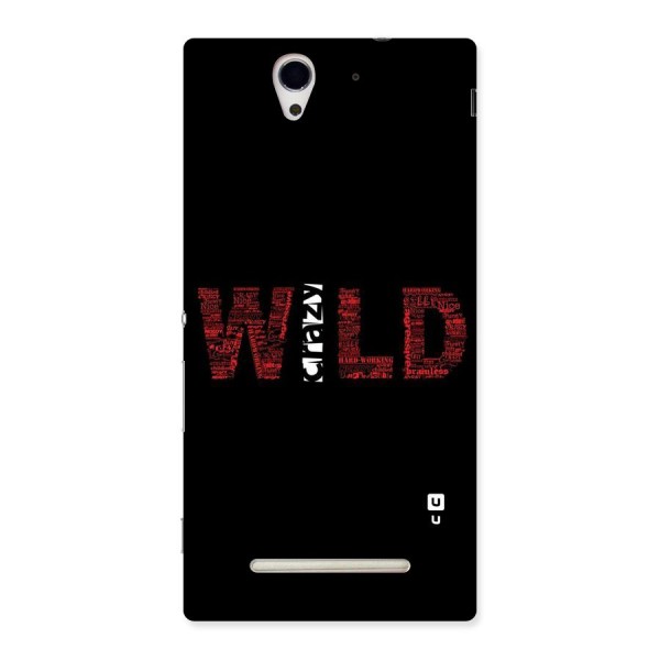 Wild Crazy Back Case for Sony Xperia C3