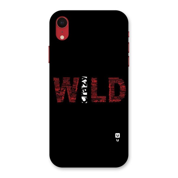 Wild Crazy Back Case for iPhone XR