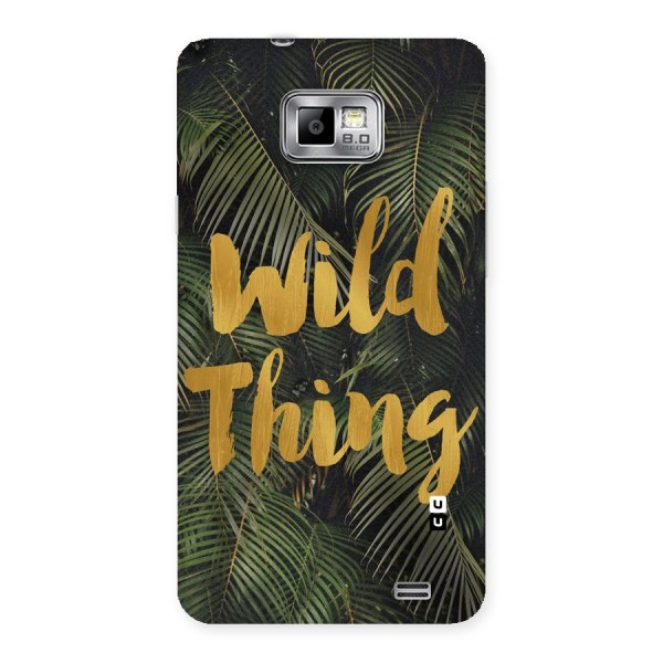 Wild Leaf Thing Back Case for Galaxy S2