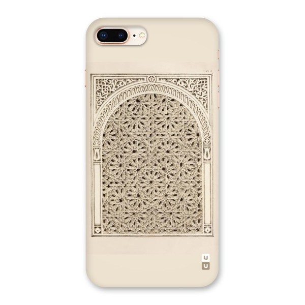 Window Ornaments Back Case for iPhone 8 Plus