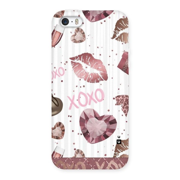 Wine Lip xoxo Back Case for iPhone 5 5S