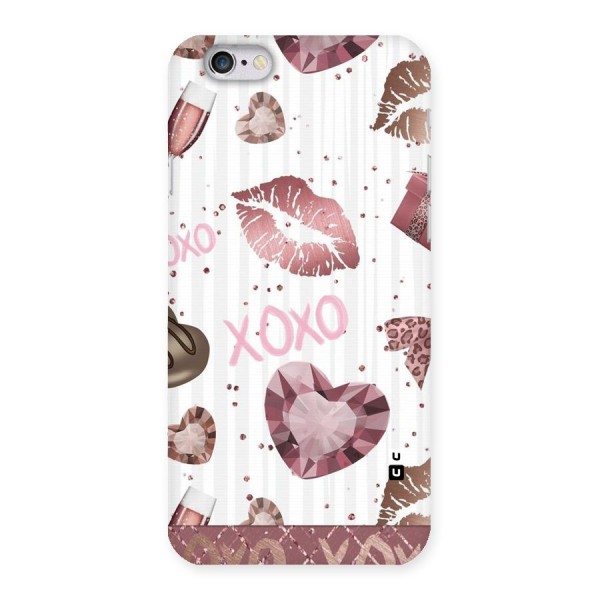 Wine Lip xoxo Back Case for iPhone 6 6S